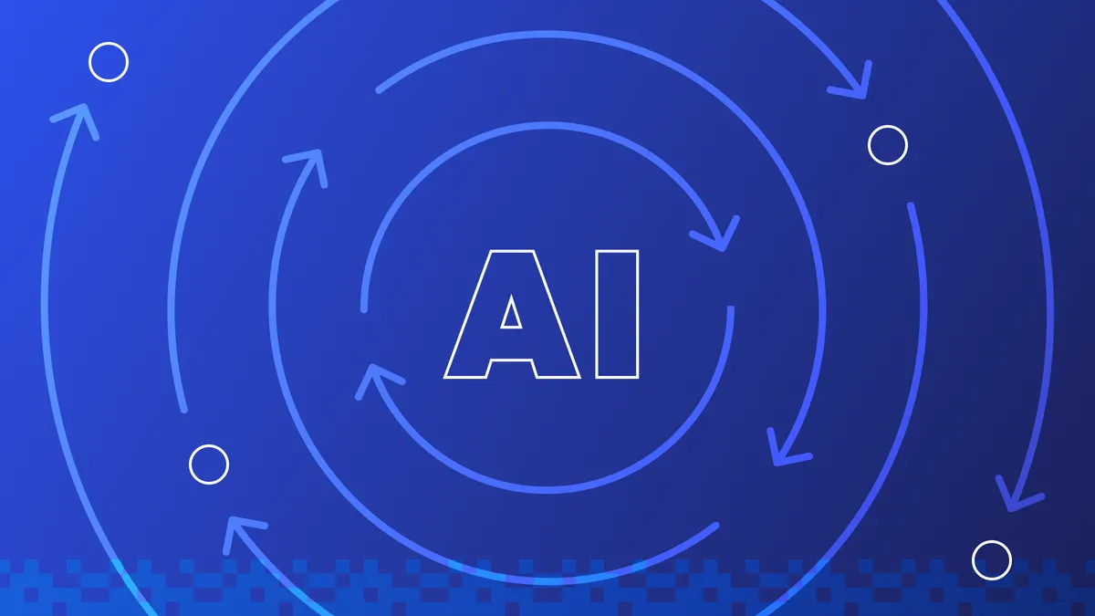 Abstract image of RAG AI being the future of AI