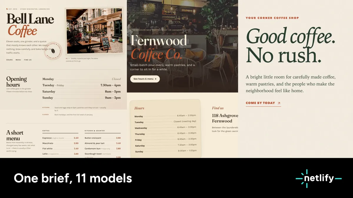 One brief, 11 models