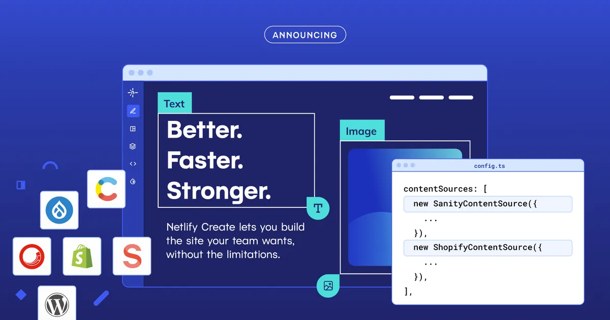 Announcing streamlined Visual editor setup in Netlify