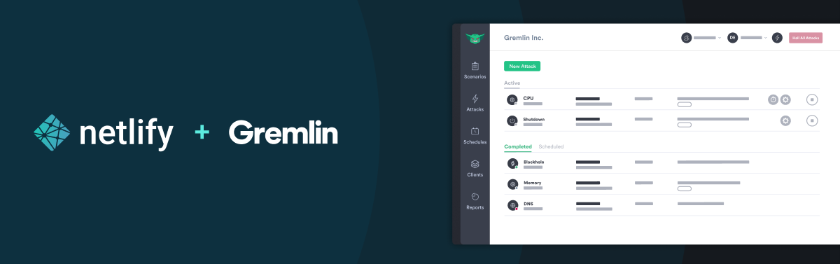 Netlify and Gremlin Netlify and Gremlin