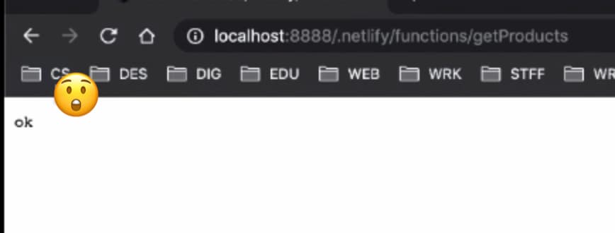 test function output